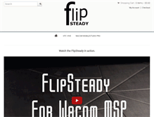 Tablet Screenshot of flipsteady.com
